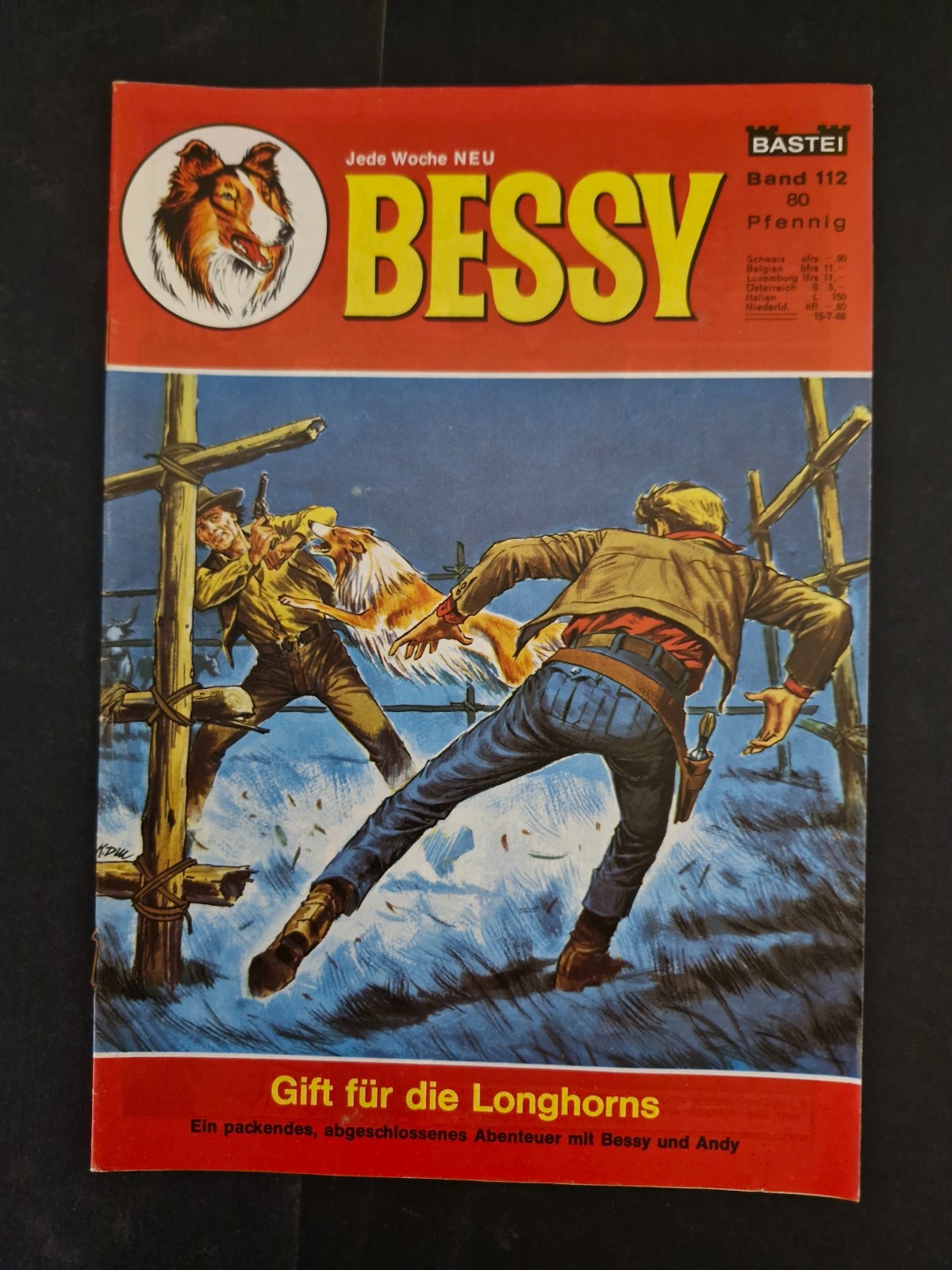 Fumetto Bessy n.112 (Bastei 1°edizione) Z1