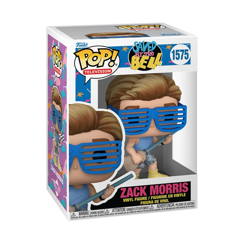 Saved by the Bell 30th Anniversary - Zack Morris #1575 FUNKO Pop! Vinyl figures