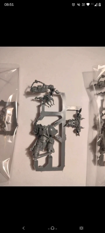 Warhammer 40k chaos space marines legionaries chosen dark vengeance sprue