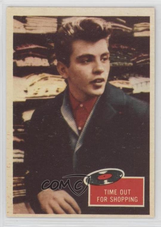 1959 Topps Tell Us Fabian Time Out for Shopping #20 uk2