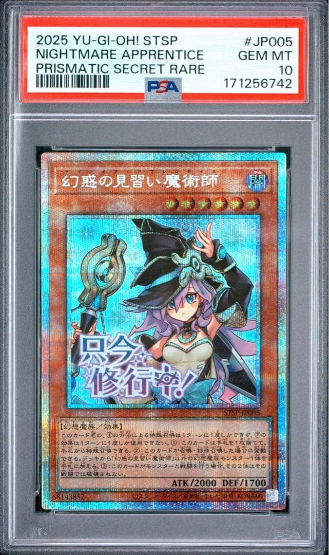Yu-Gi-Oh Carta Classificata Giapponese PSA 10 da Collezione 13+
