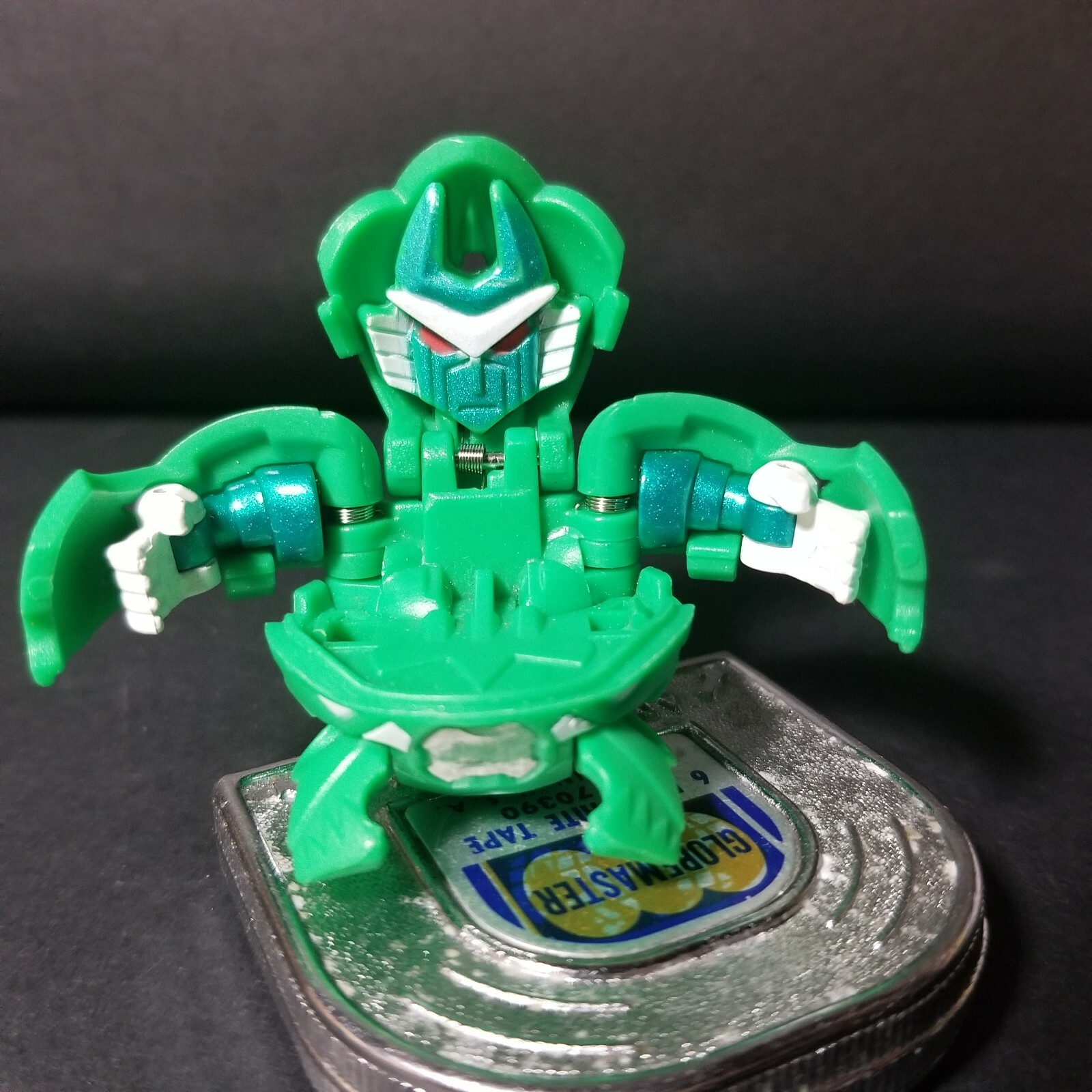 Bakugan Bakuchance Gundalian Invader Ventus Green Mystic Chancer no dice