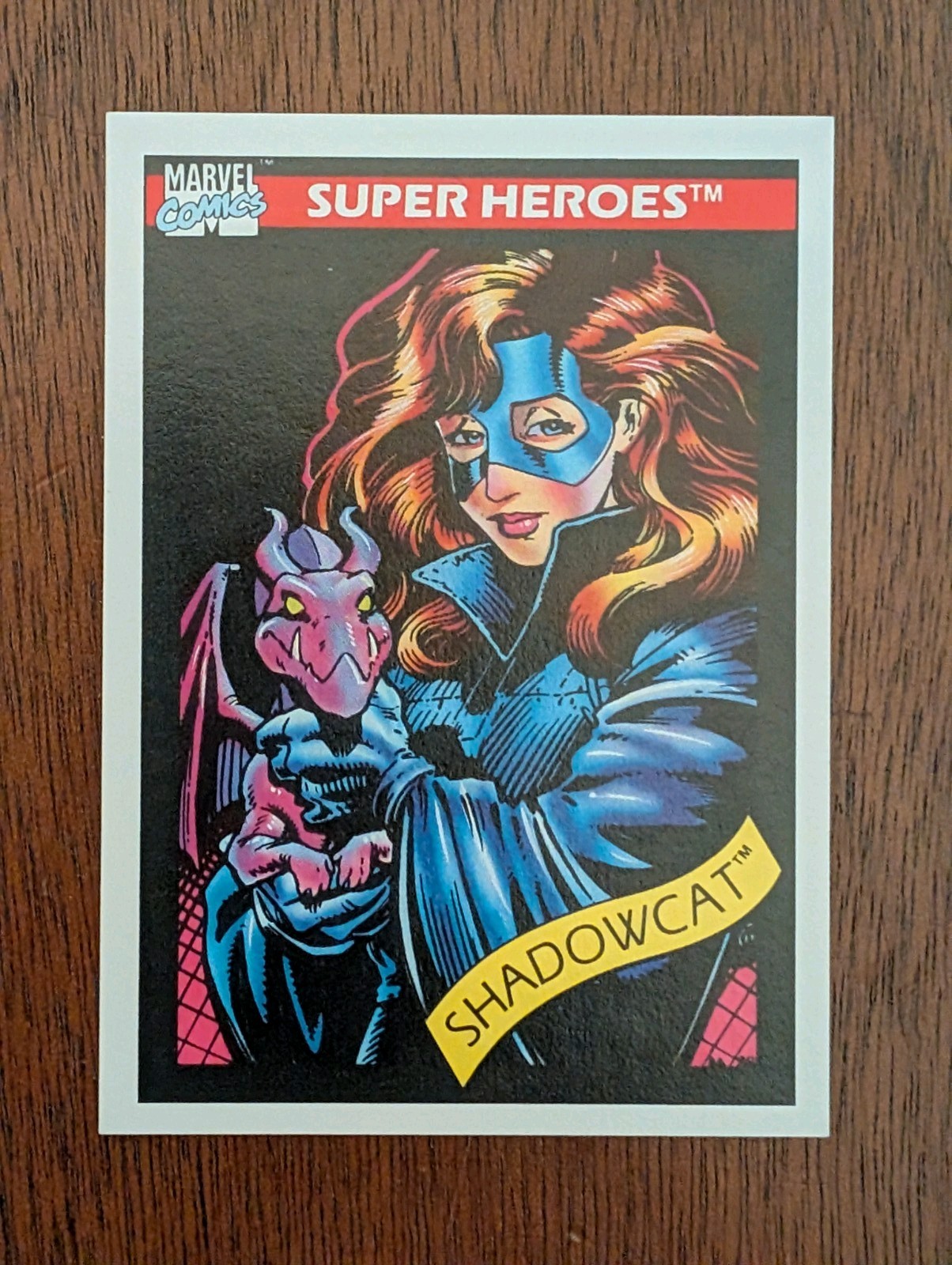 1990 Impel Marvel Universe Serie 1 #25 Shadowcat Supereroi 