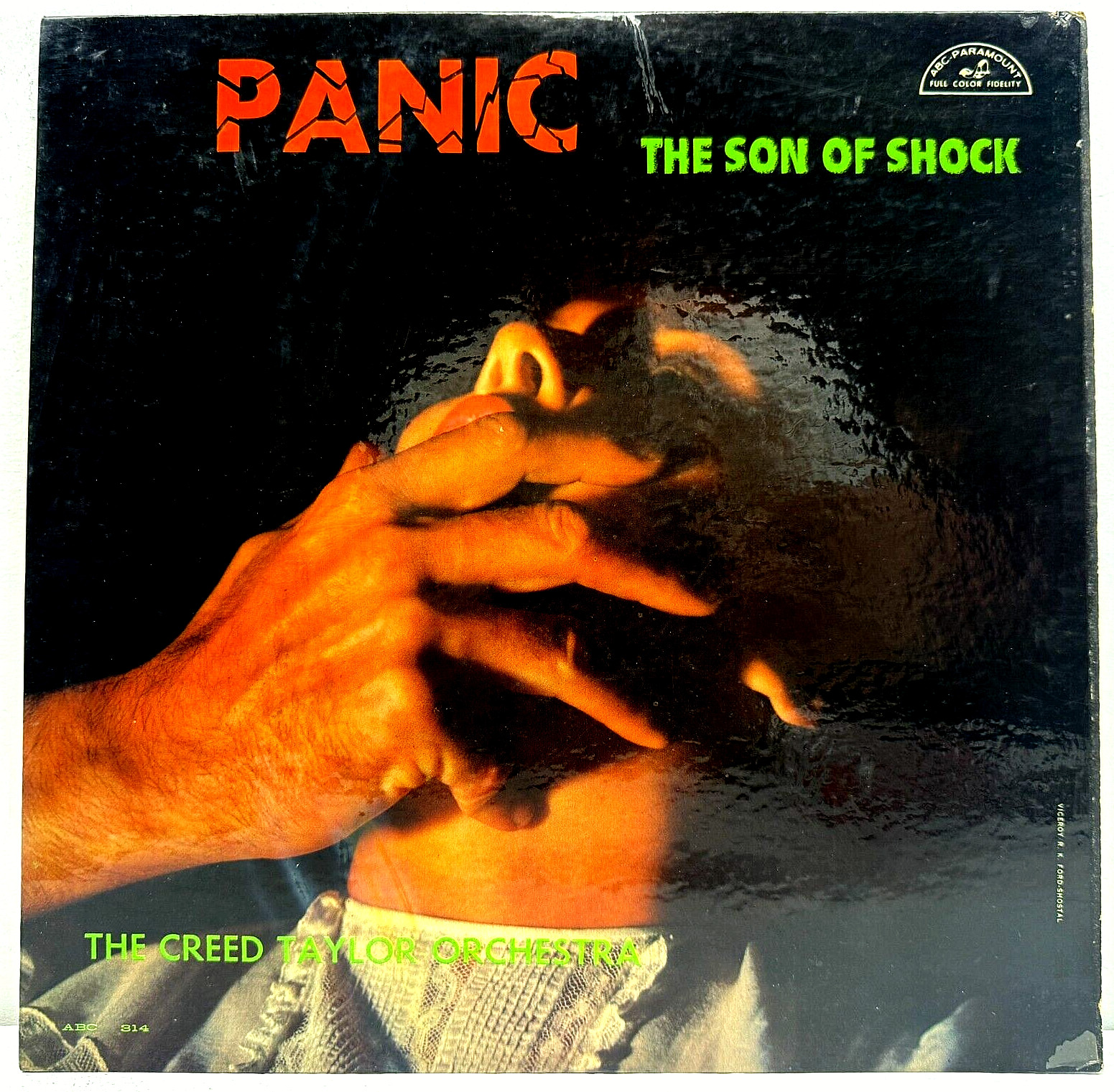 Creed Taylor Orchestra Panic The Son Of Shock 1960 Vinyl Records 1st Press WLP