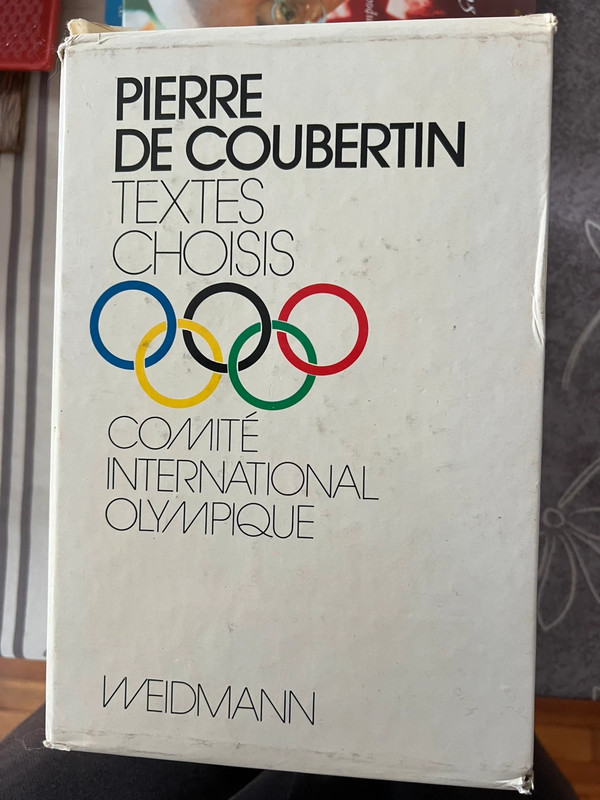 Anthologie Pierre de Coubertin