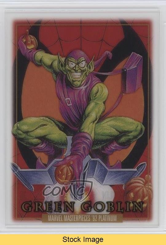 2024 Upper Deck Marvel Masterpieces '92 Clear Cut Green Goblin #36 READ 18d6