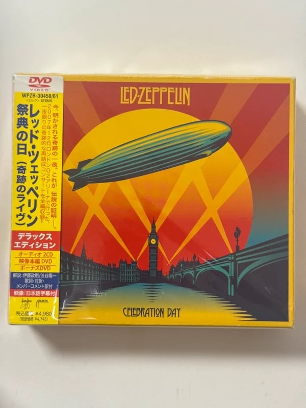 Led Zepelin Celebration Day CD DVD Japan CD