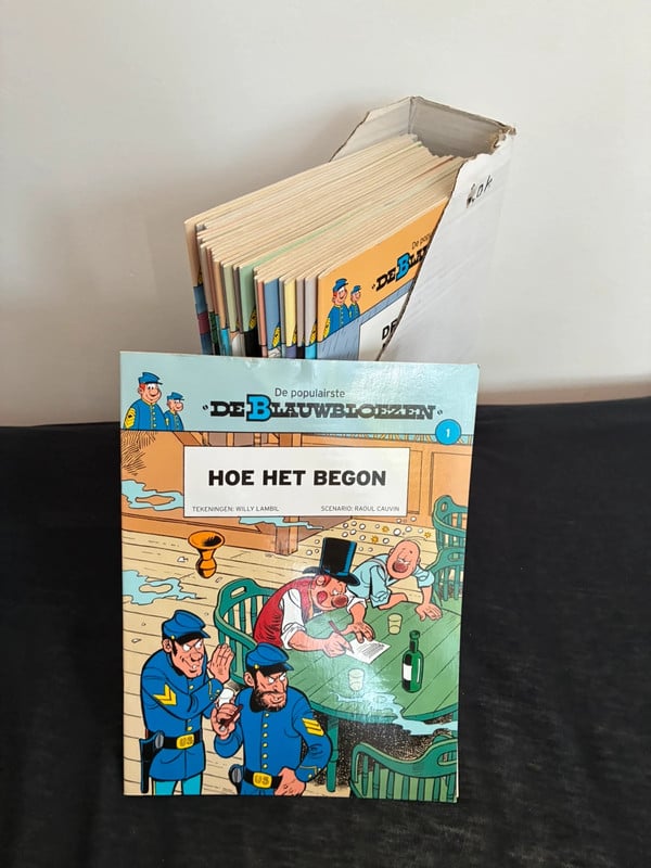 De Blauwbloezen 1 t.e.m. 30,complete reeks,mooie staat.