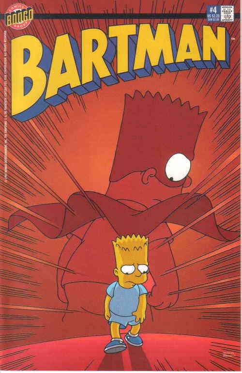 Bartman #4 VF/NM; Bongo | Simpsons Amazing Spider-Man 50 Tribute - w/Bag+Board
