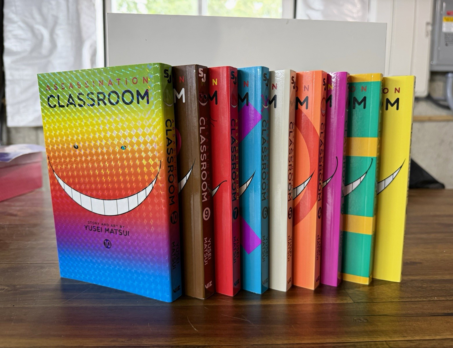 Assassination Classroom Manga Lotto 9 Libri Vol 1-7 9 10 Inglese VIZ Yusei Matsui