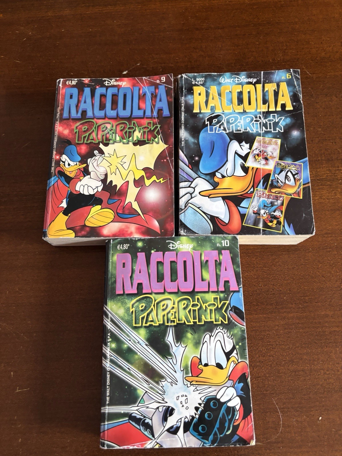 Lotto 3 Fumetti Disney - Raccolta Paperinik n. 6, 9 e 10 (Walt Disney Italia)