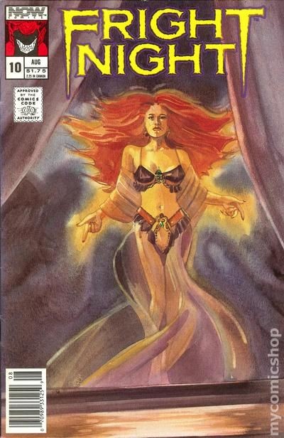 Fright Night #10 VG 1989 immagine stock basso grado