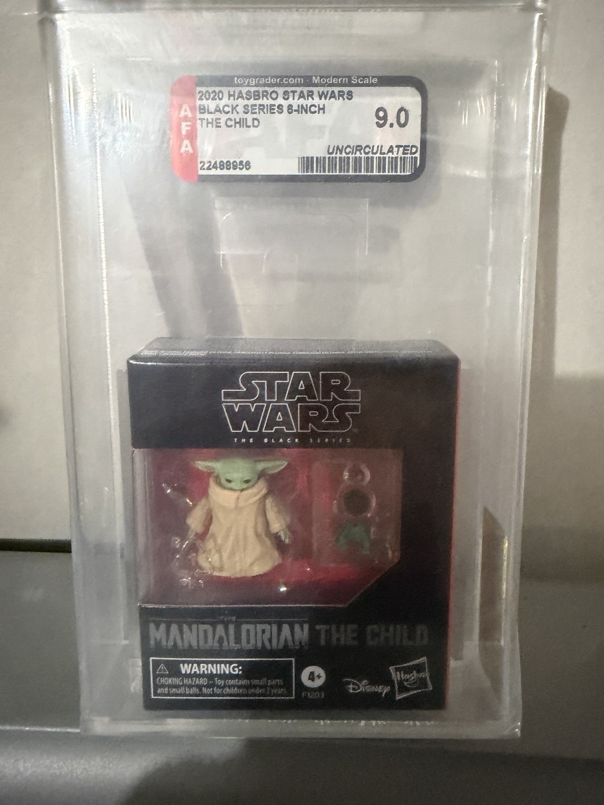 Star Wars Serie Nera Il Bambino - Grado Grogu AFA U9.0