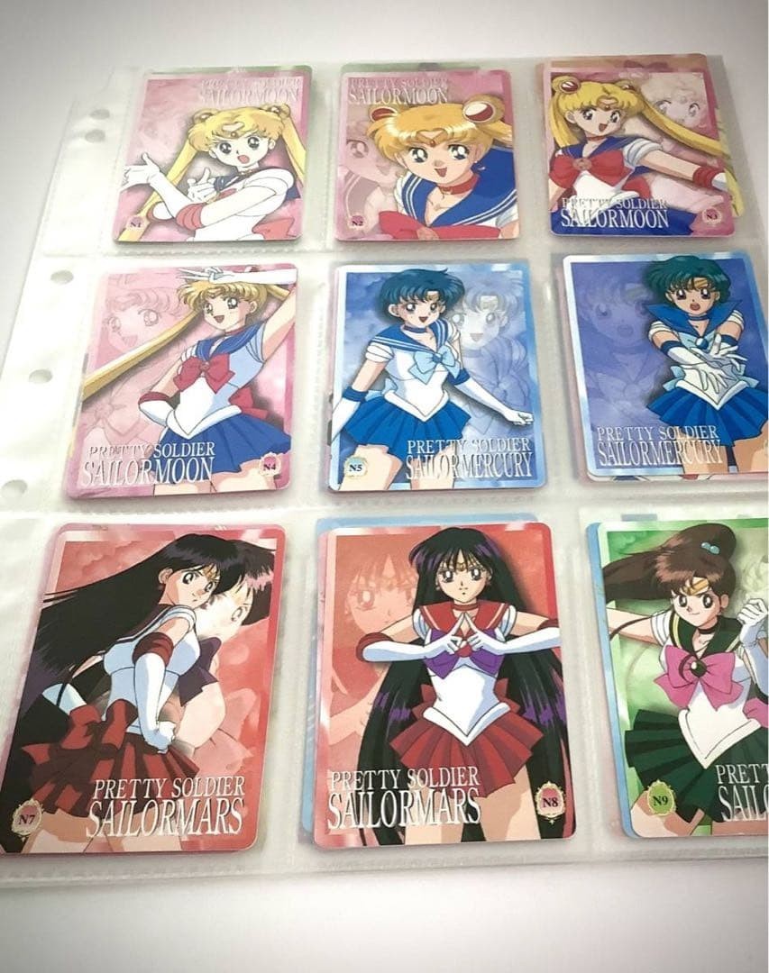 Sailor Moon World Carddass EX First Series Complete Set 48 Cards