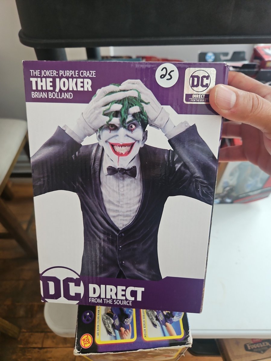 2021 DC Direct THE JOKER: Purple Craze Statua di Brian Bolland SIGILLATA MAI APERTA 