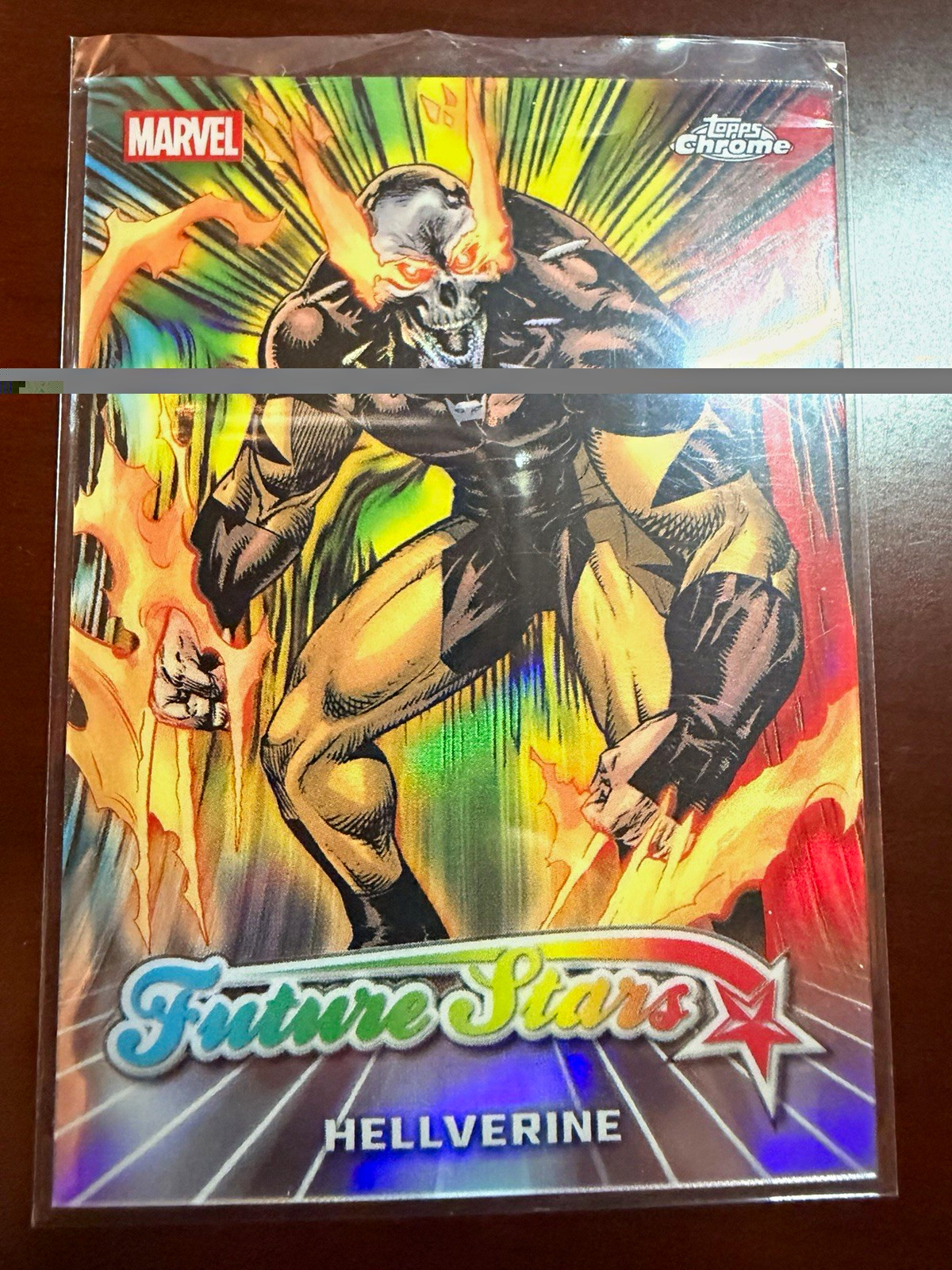 Inserto 2026 Topps Chrome Marvel Future Stars #FS-06 Hellverine Wolverine