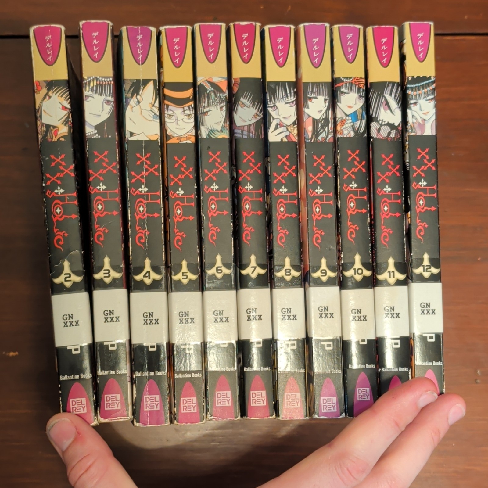 xxxHolic Del Rey lotto manga inglese volumi 2-12