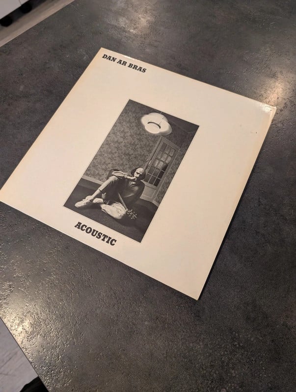 Vinyle Dan Ar Braz – Acoustic – LP 33 Tours