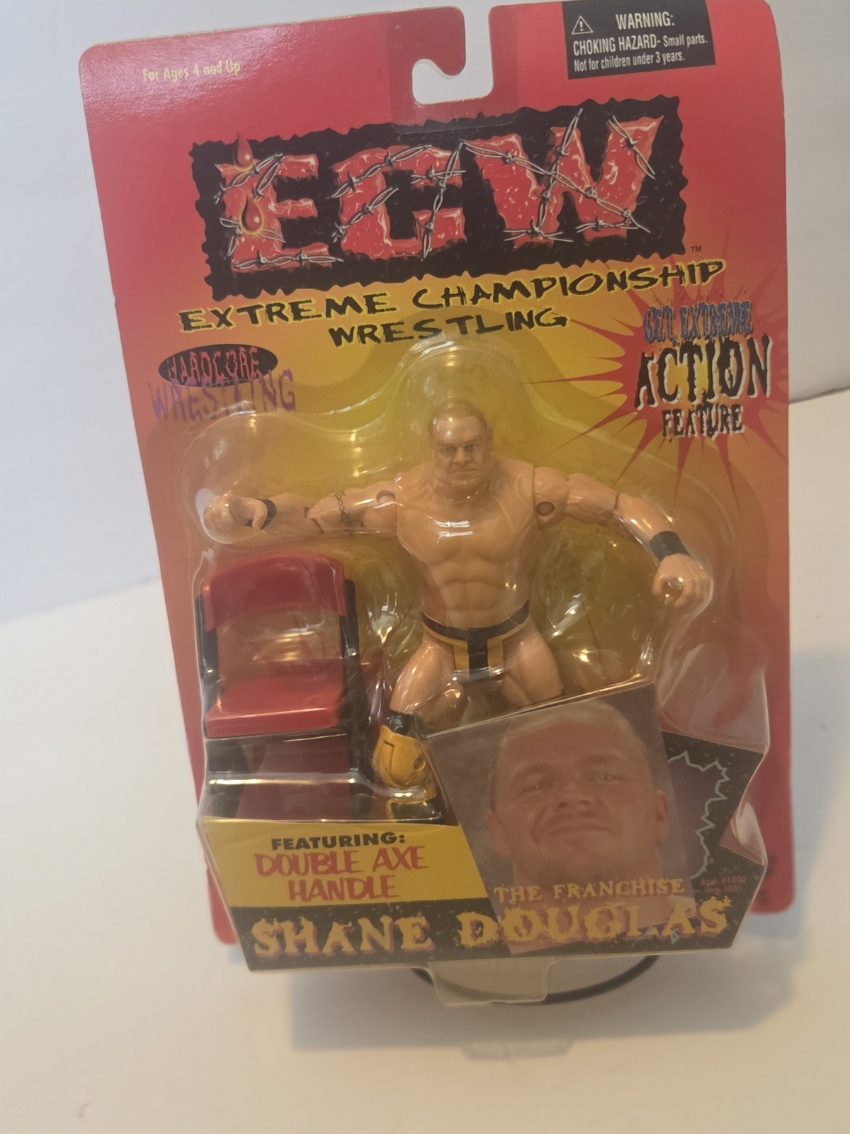 ECW Shane Douglas The Franchise Extreme Championship Wrestling Figure 1999 OSFTM