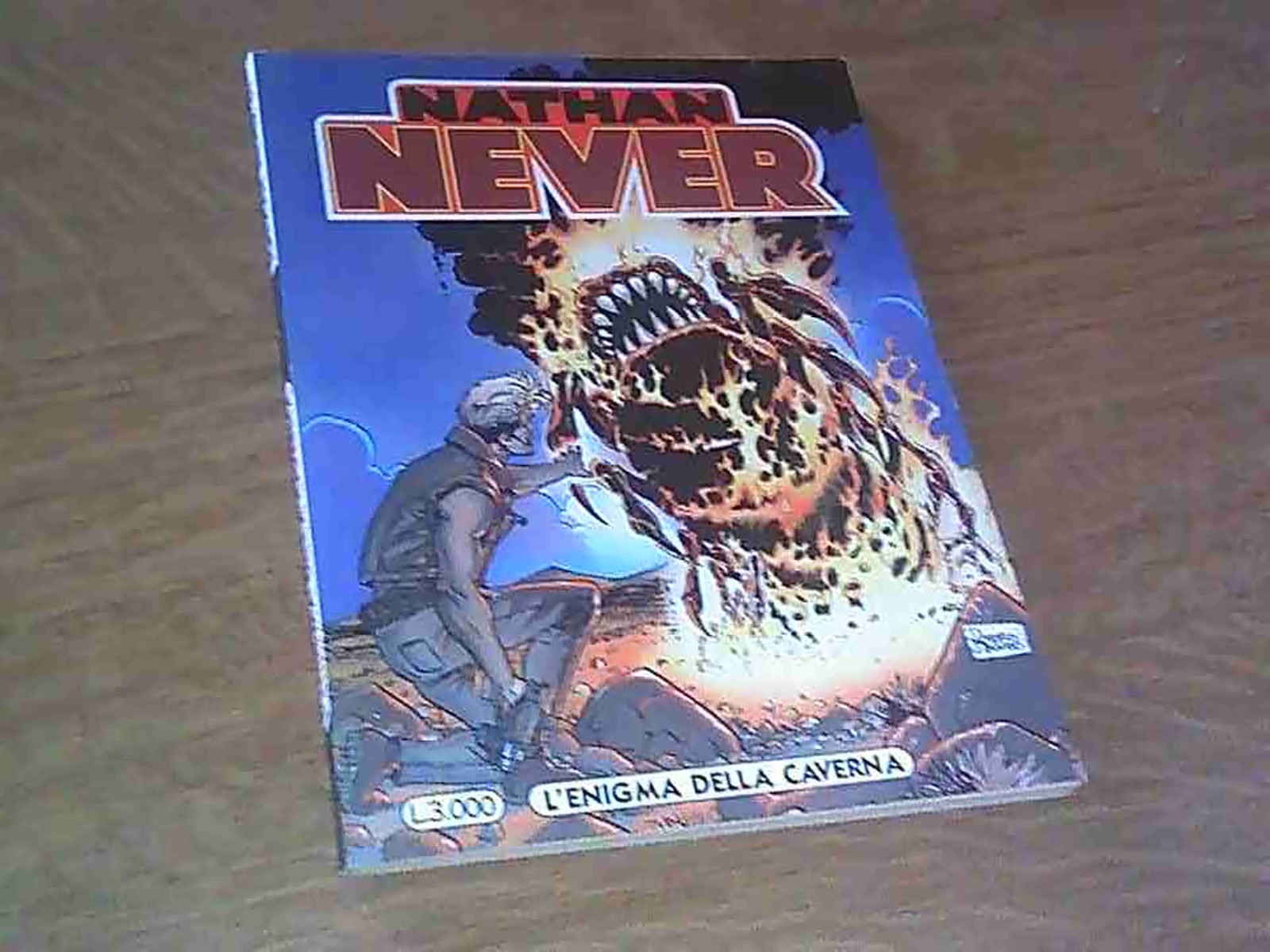 nathan never n67 l enigma della caverna ed. bonelli