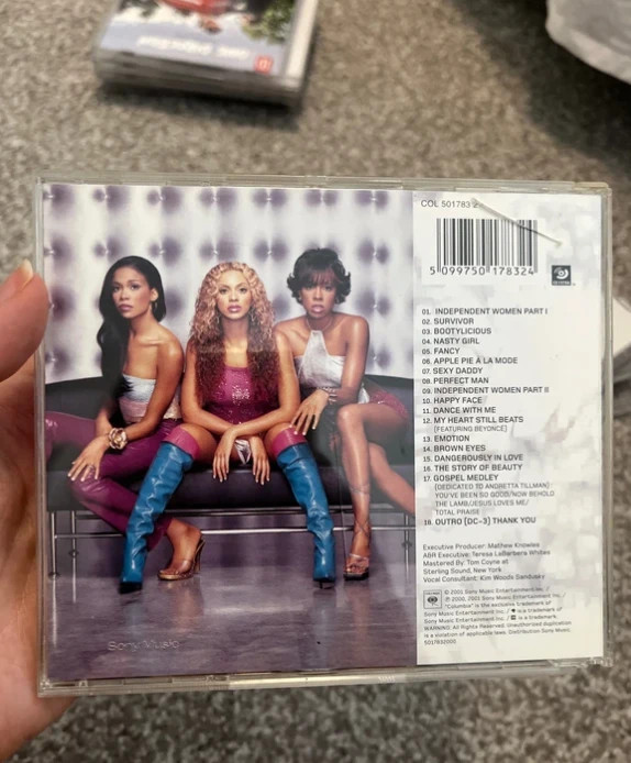 2000s destiny’s child Beyoncé cd survivor