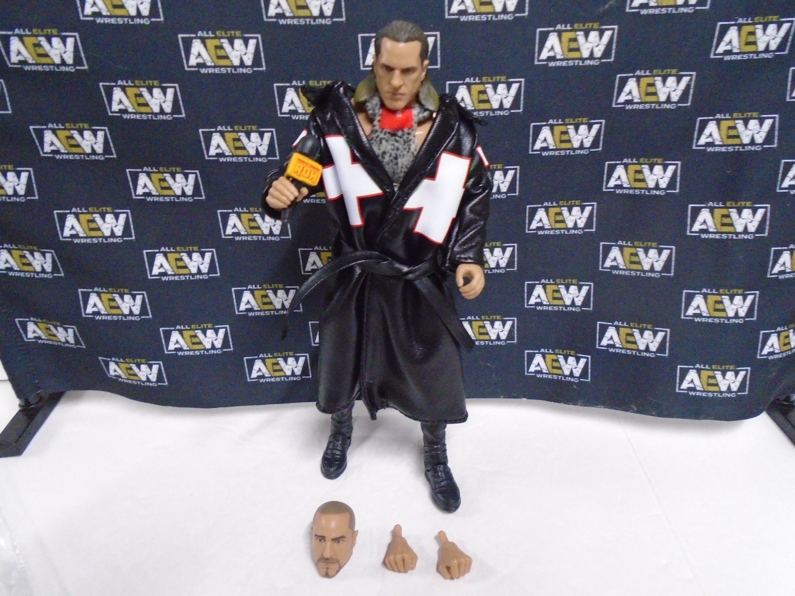 Modellino ROH Claudio Castagnoli 1/5000 Jazwares serie Ring of Honor Vault