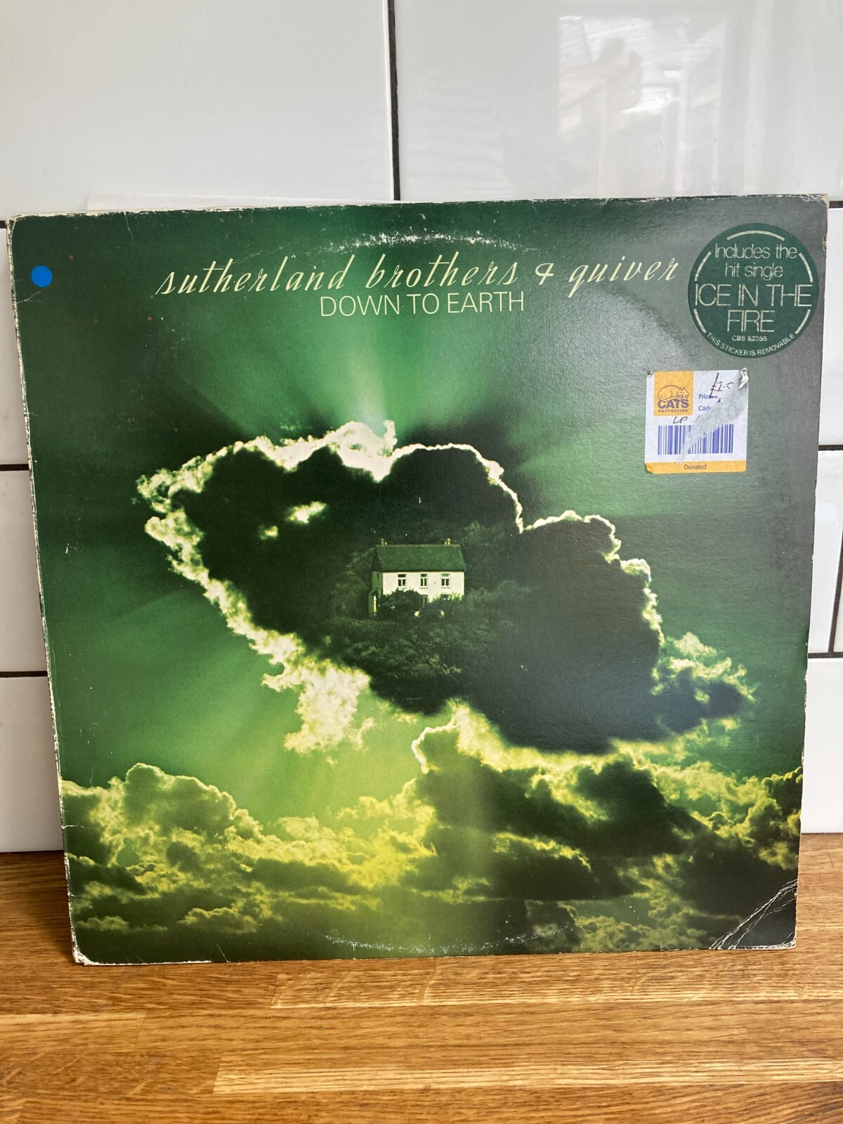 Sutherland Brothers & Quiver - Down To Earth - 1977 Soft Rock vinyl record LP