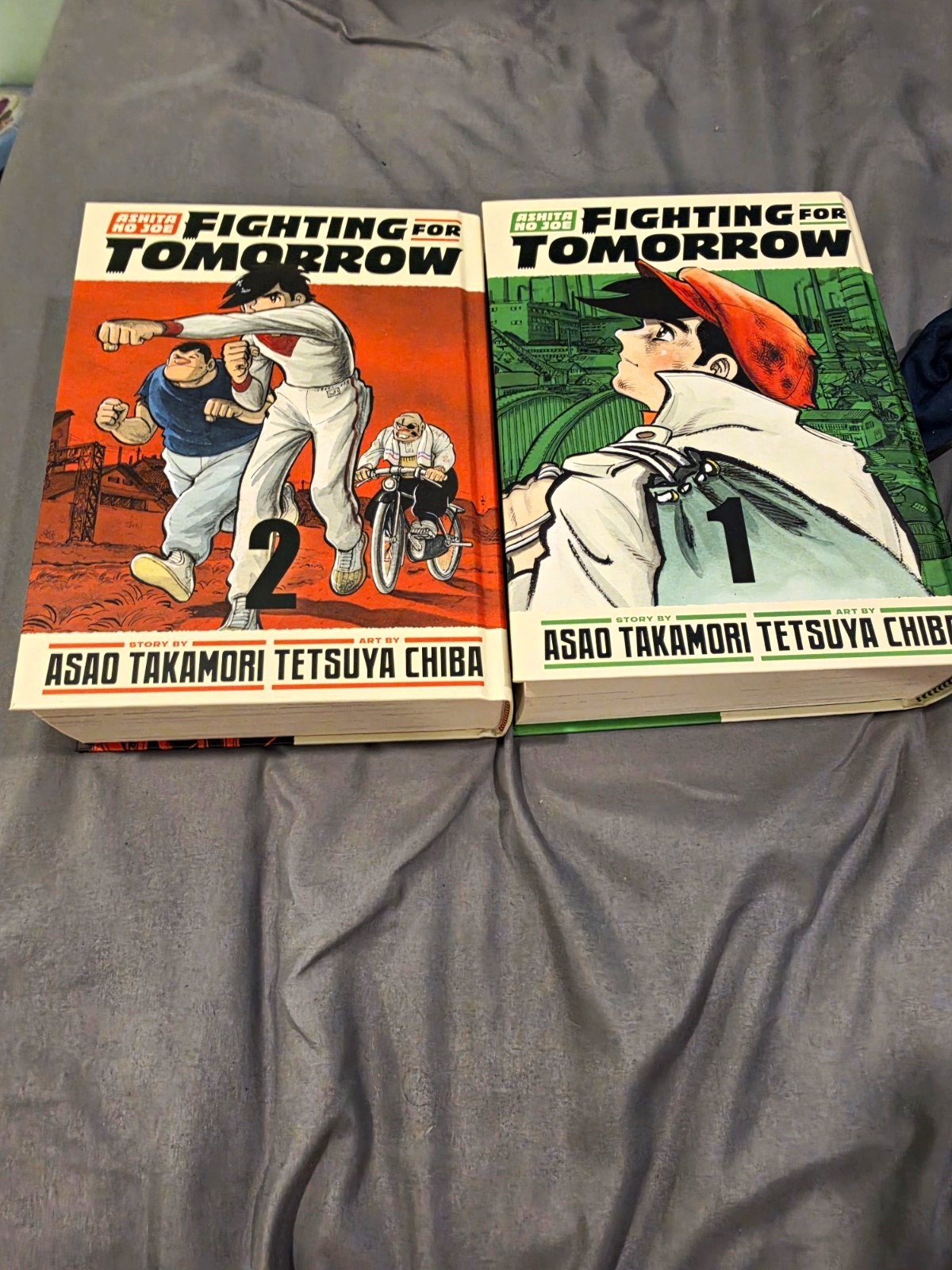 lotto manga copertina rigida ashita no joe fighting for tomorrow vol 1-2