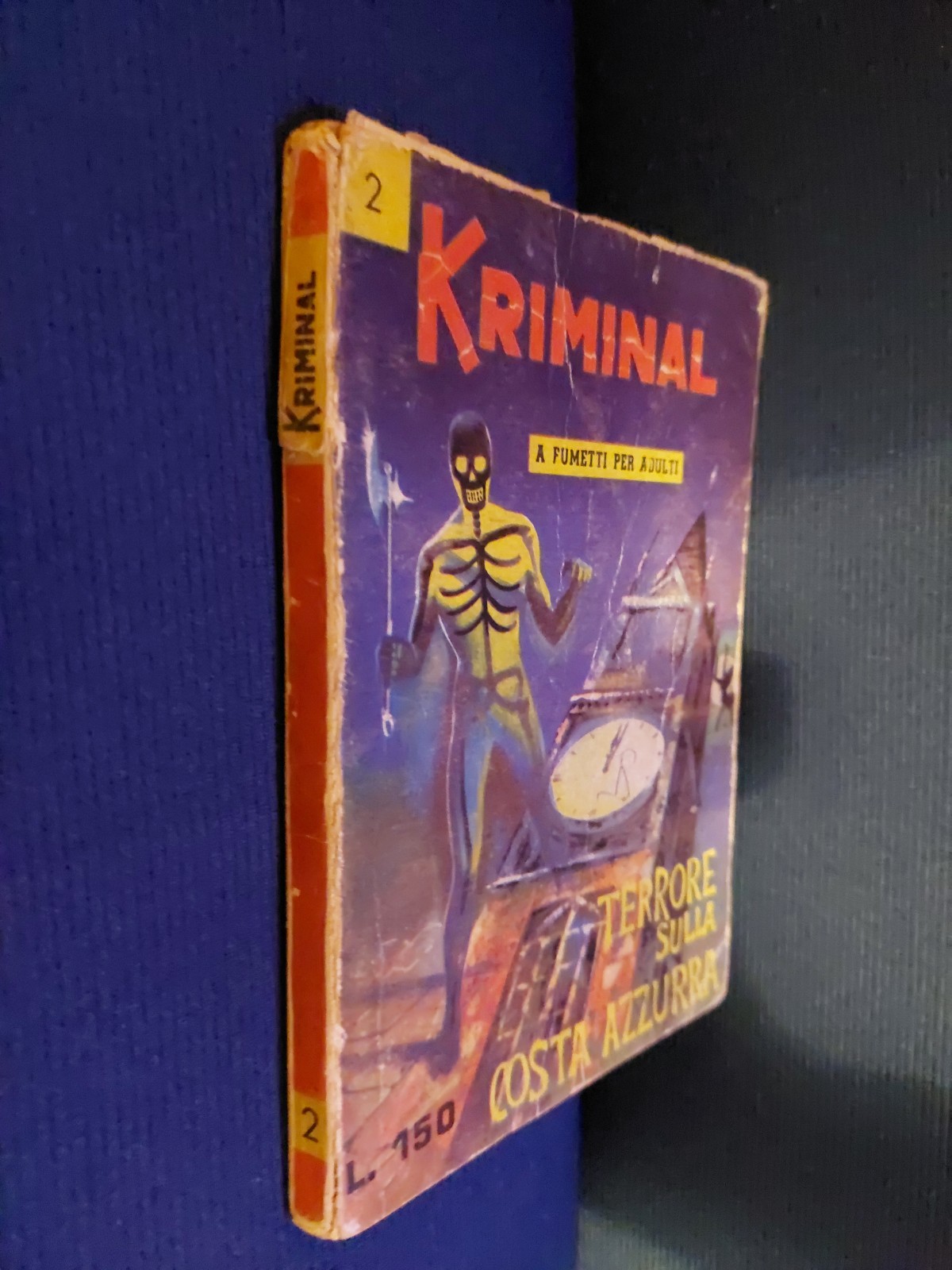 Kriminal n. 2 Terrore sulla Costa Azzurra, Fumetto Italiano, Unità singola