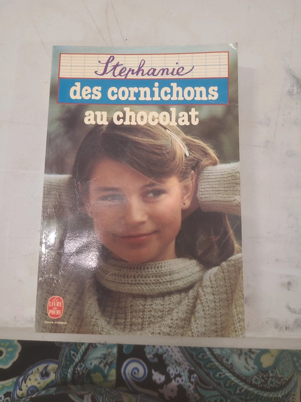 Stephanie des cornichons au chocolat