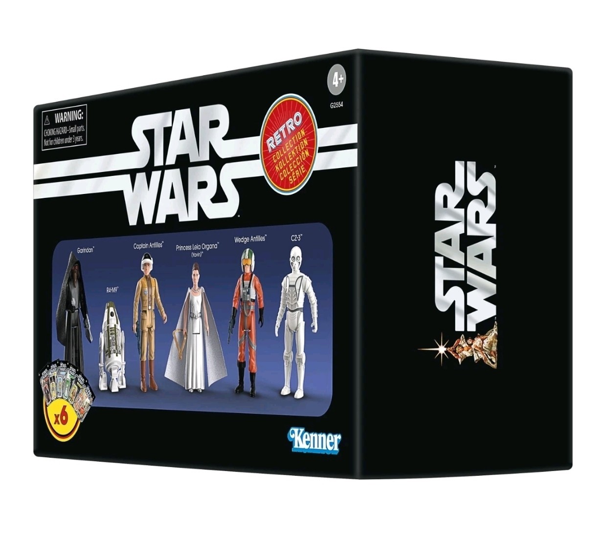 Star Wars The Retro Collection - A New Hope Wave 4 - Confezione da 6 NUOVI E IN MAGAZZINO