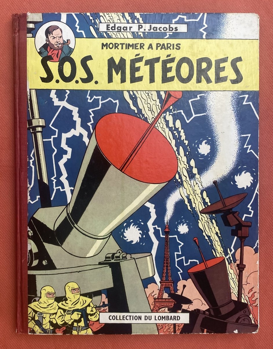 BLAKE ET MORTIMER : S.O.S METEORES EO 1959 pt TINTIN / JACOBS - LOMBARD