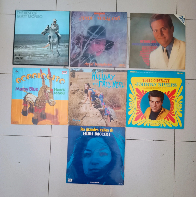 7 vinilos internacionales