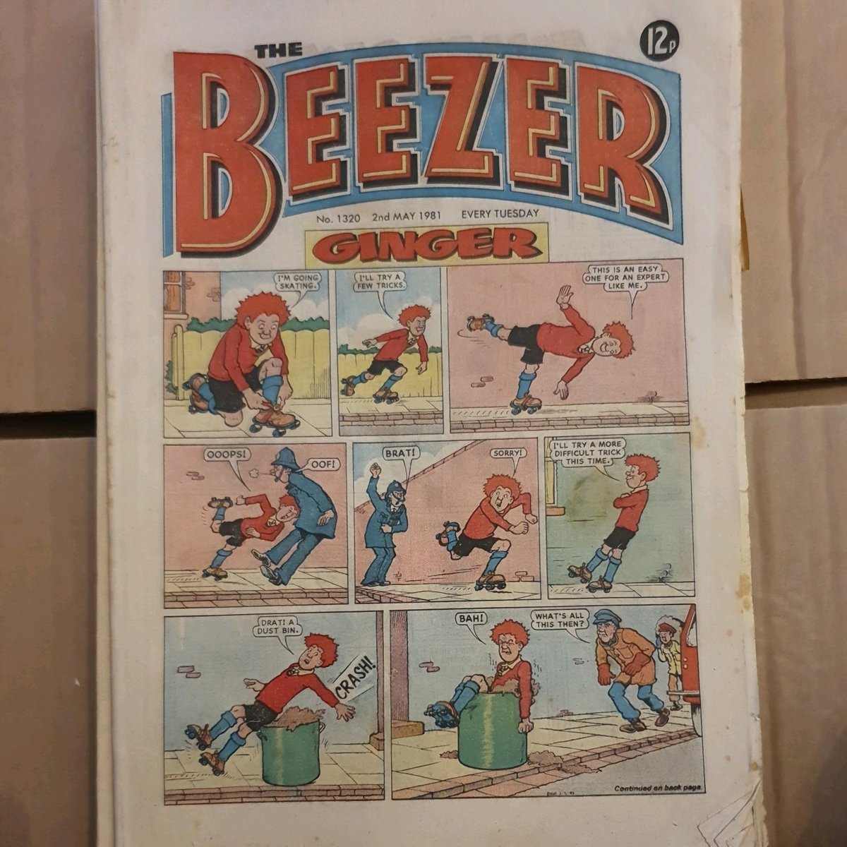 The Beezer No.1320 May 2nd 1981