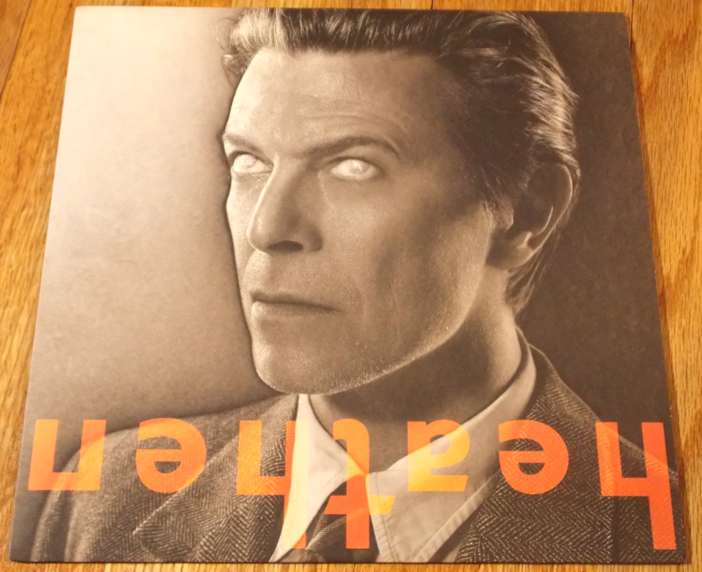 DAVID BOWIE-Heathen~RARE ORIG. 2002 ISO Vinyl LP Record~INSERT~C 86630
