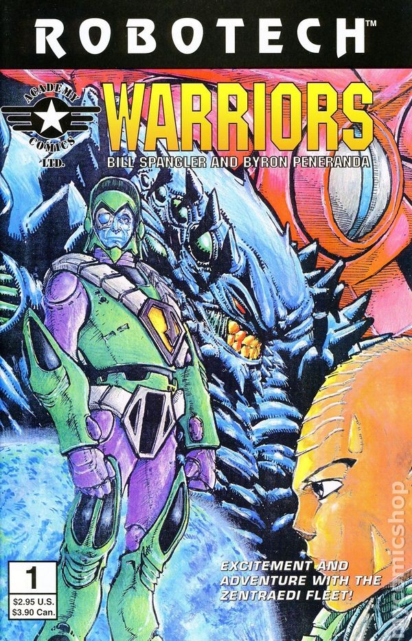 Robotech Warriors #1 FN 1994 Immagine Stock
