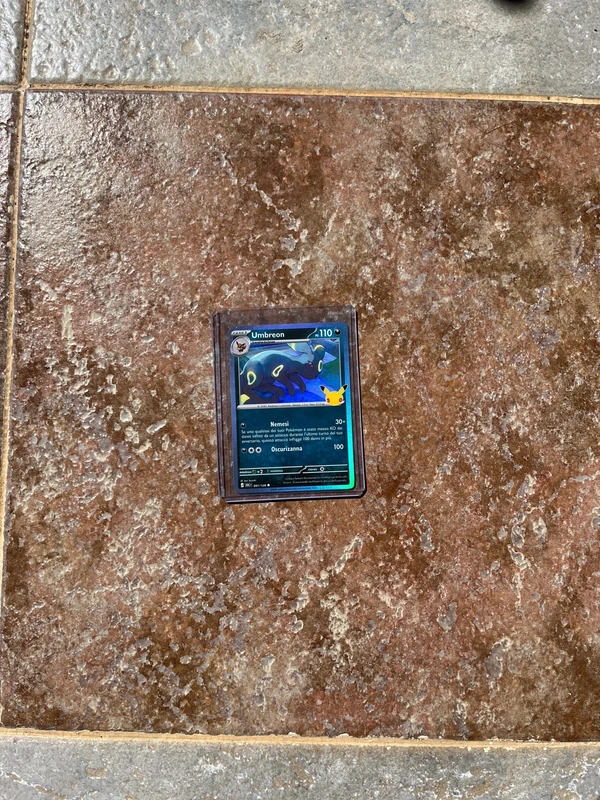 Pokemon 30th anniversario umbreon 091/128 holo mint