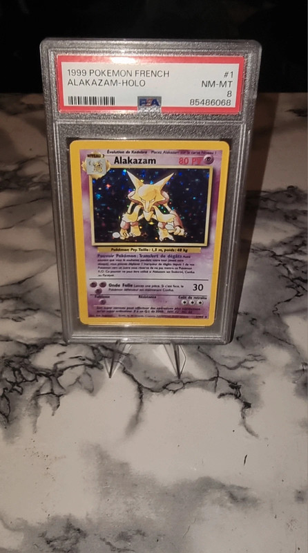 Alakazam wazard psa8