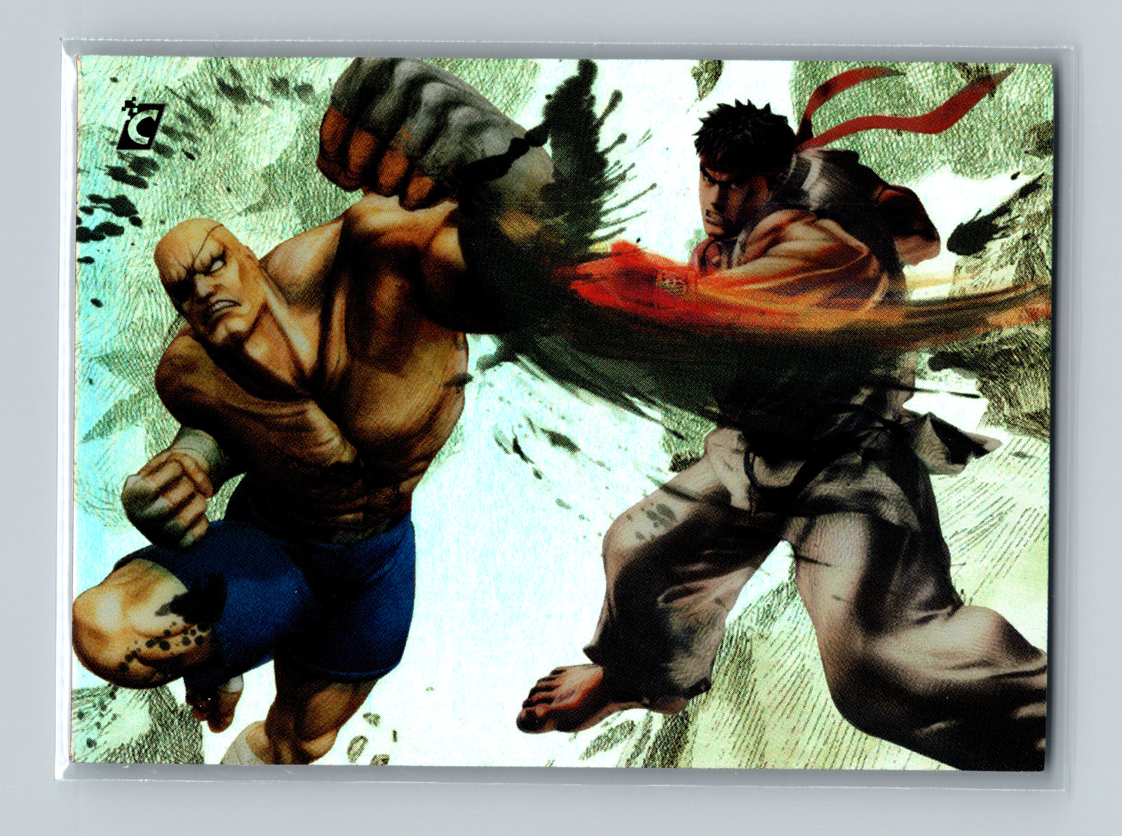 RYU Vs SAGAT #VS2 2023 Cardsmiths STREET FIGHTER ⚡️ Holo Foil SP ⚡️(2)