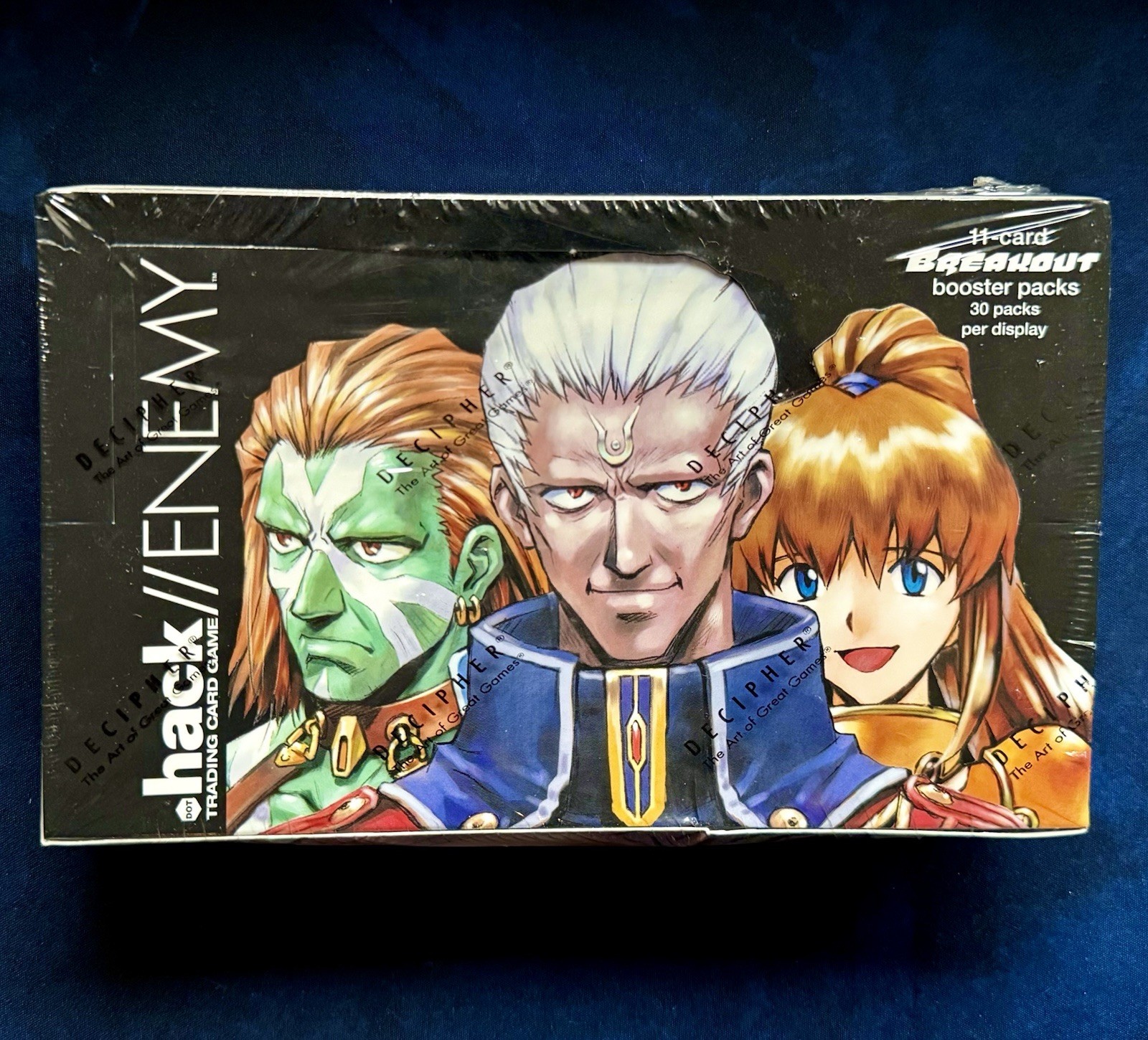 Dot Hack .hack Enemy TCG CCG Breakout Booster Box 30 confezioni sigillate