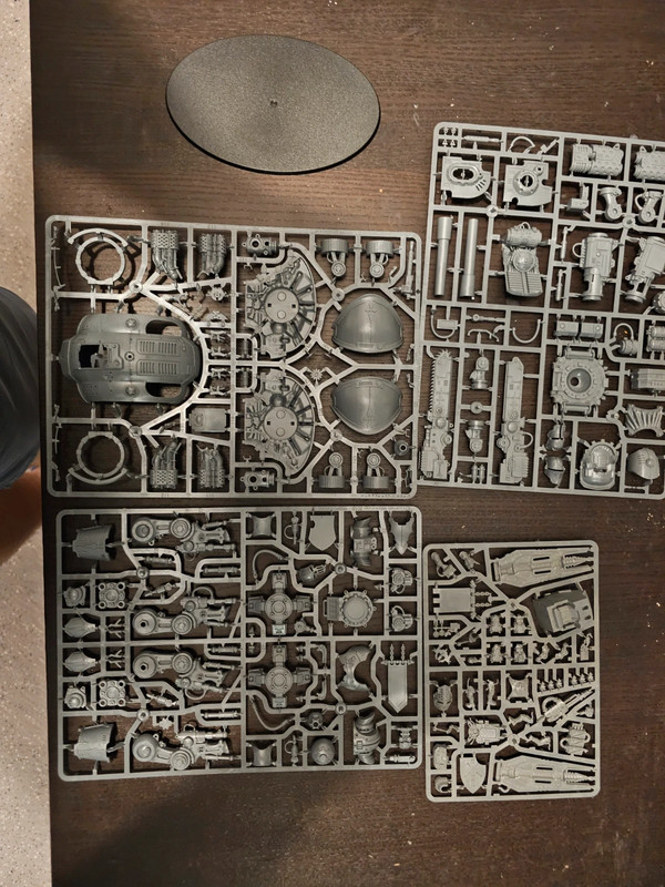 [W40K] Imperial knight knight Paladin/Errant + Grappe canis rex