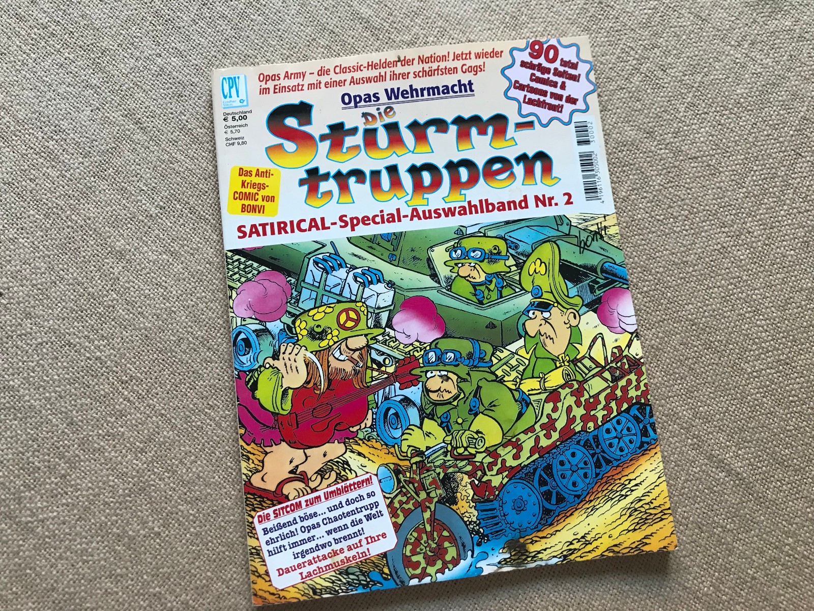 " Le truppe d'assalto " n.2 SATIRICAL - SPECIALE 90 pagine raro