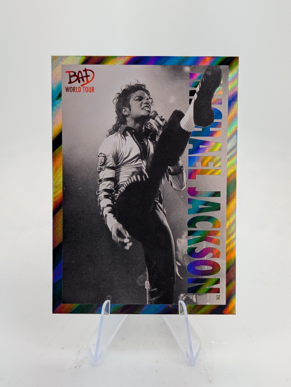 2026 Keepsake - Michael Jackson - Bad World Tour - #68 Platinum Parallel #d/15