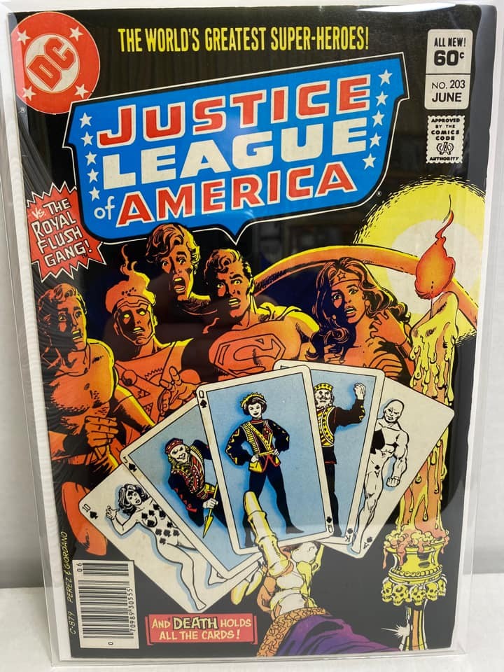 32902: DC COMICS JUSTICE LEAGUE OF AMERICA #203 grado VF