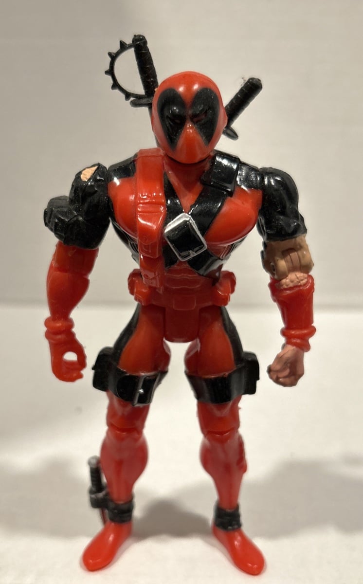 ToyBiz Modellino Deadpool X-Men X-Force Marvel Comics - Vintage 1995