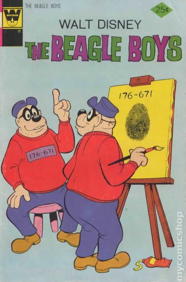 Beagle Boys #24 FN 1975 Whitman Stock Image