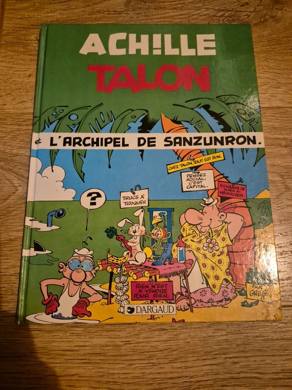 Achille Talon et l'archipel de Sanzunron