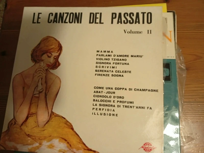 Le canzoni del passato disco vinile 33 giri