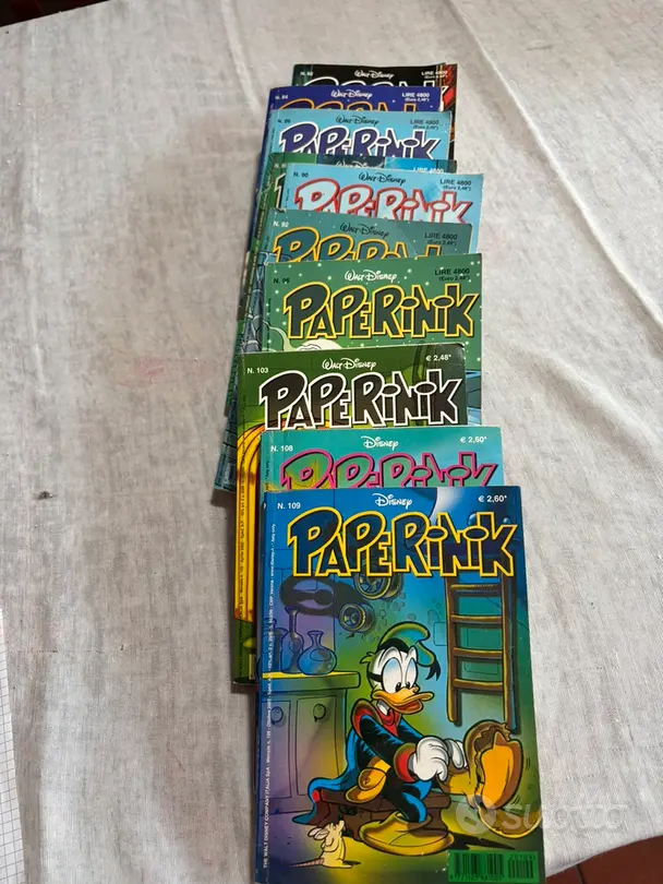 Lotto 11 Fumetti Paperinik Disney