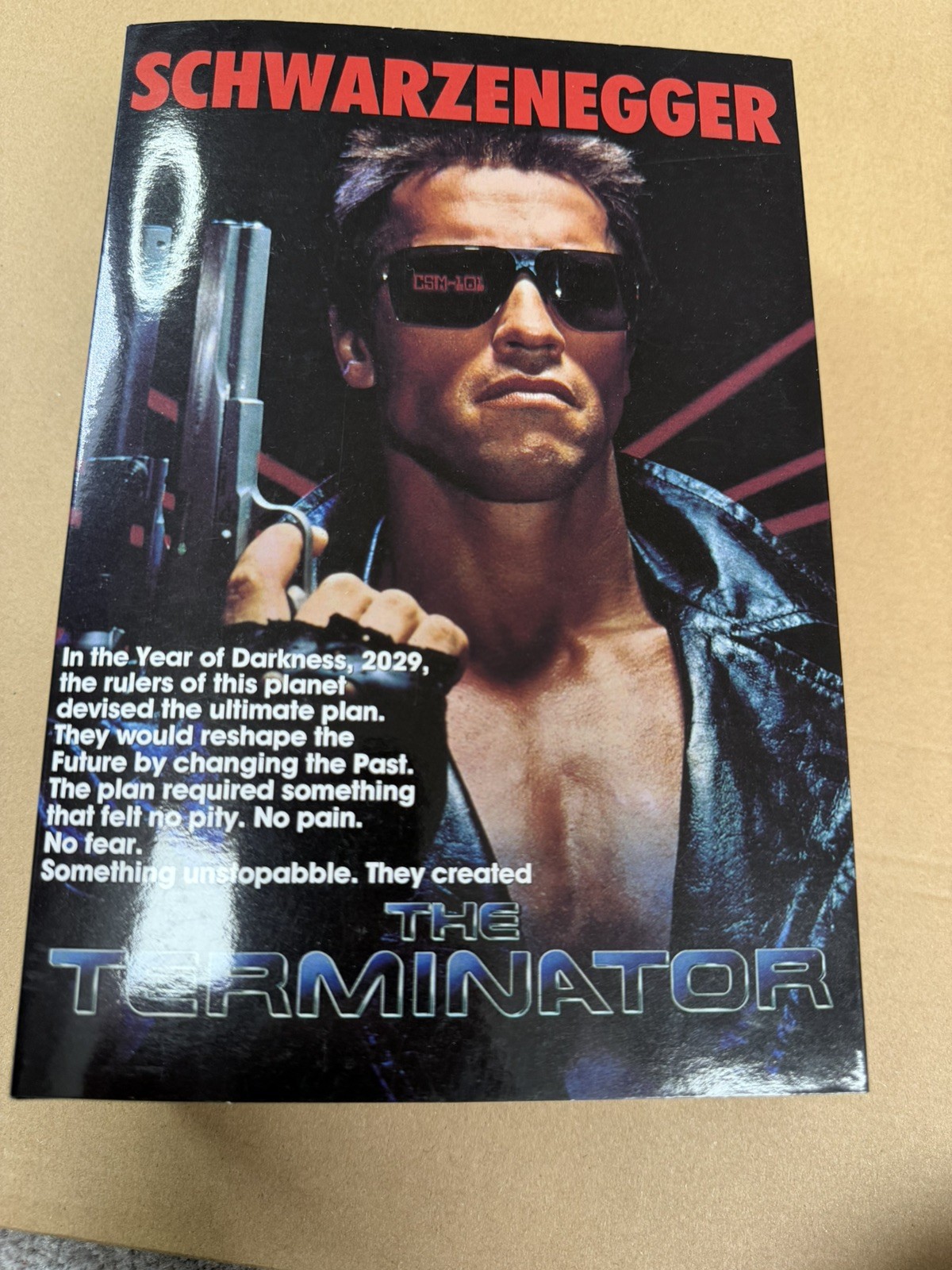 NECA ULTIMATE SERIES THE TERMINATOR T-800 TECH NOIR ACTION FIGURE SCHWARZENEGGER